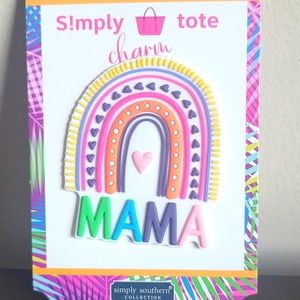Simply Tote Bag Charm - Rainbow Mama